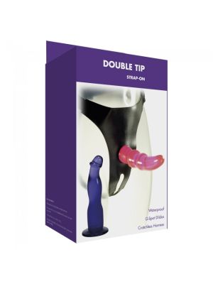 Majtki z penisem lesbijskie dildo do punktu g 18cm - image 2