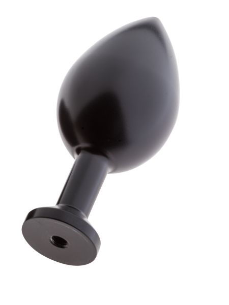 MALESATION Alu-Plug with suction cup large, black - 4