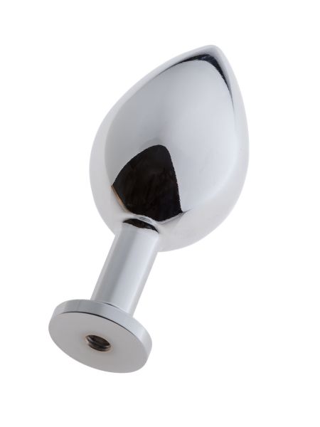 MALESATION Alu-Plug with suction cup large, chrome - 4