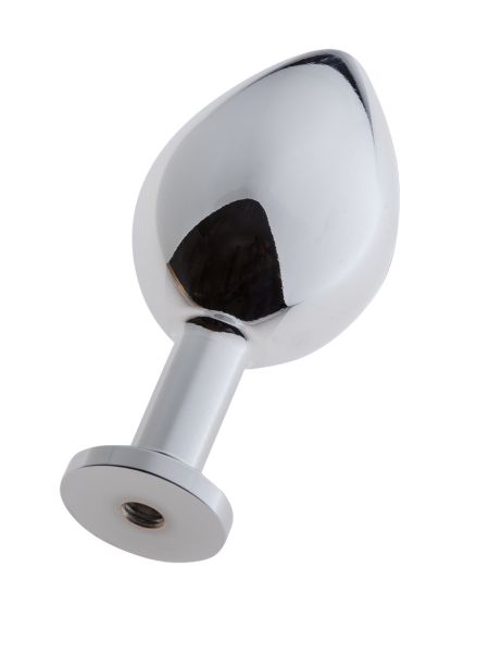 MALESATION Alu-Plug with suction cup medium, chrome - 4