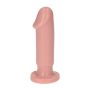 Małe dildo analne z przyssawką korek plug 10cm sex - 4