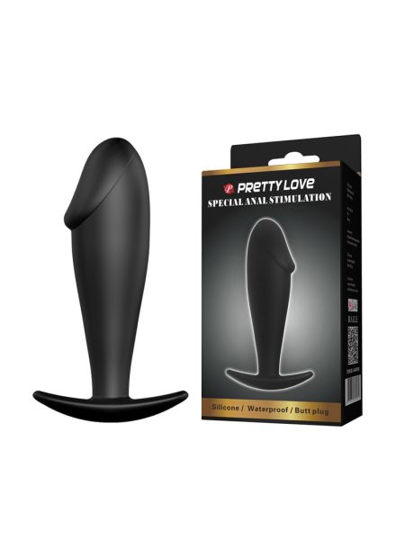 Mały korek analny jak mini penis plug silikon 10cm