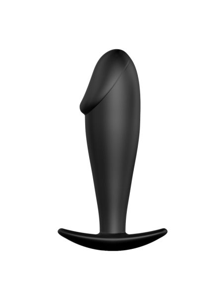 Mały korek analny jak mini penis plug silikon 10cm - 2