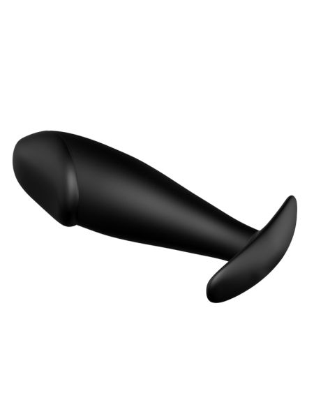 Mały korek analny jak mini penis plug silikon 10cm - 3