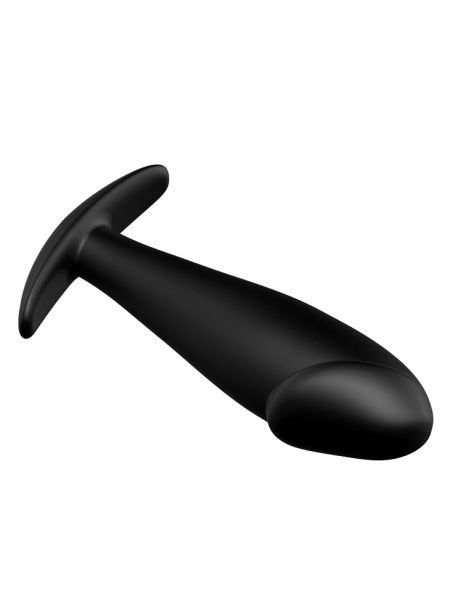 Mały korek analny jak mini penis plug silikon 10cm - 4