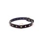 Obroża erotyczna skórzana bondage bdsm choker 2 cm - 2