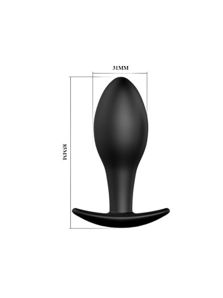 Mały mini korek plug analny do noszenia sex 8cm - 5