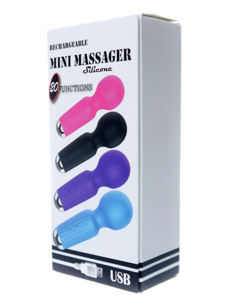 Mały masażer łechtaczki body wand Rechargeable Mini Massager - 11