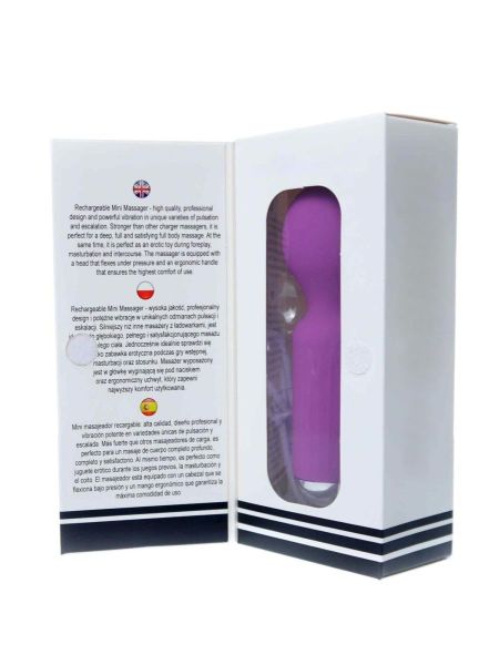 Mały masażer łechtaczki body wand Rechargeable Mini Massager - 5