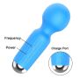 Mały masażer łechtaczki body wand Rechargeable Mini Massager - 5