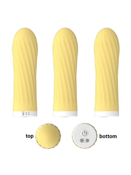 Mały mini wibrator Rechargeable Silicone Touch Vibrator - 5