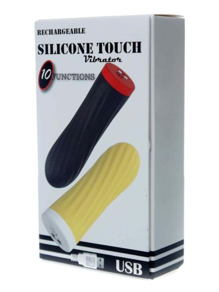 Mały mini wibrator Rechargeable Silicone Touch Vibrator - 7