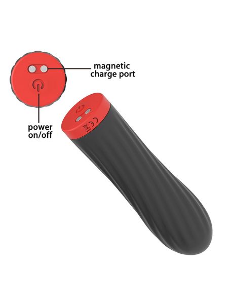 Mały mini wibrator Rechargeable Silicone Touch Vibrator - 5