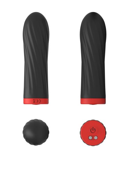 Mały mini wibrator Rechargeable Silicone Touch Vibrator - 2