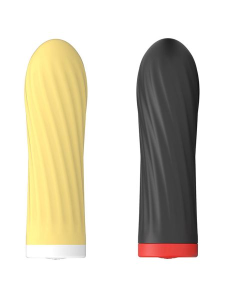 Mały mini wibrator Rechargeable Silicone Touch Vibrator - 3