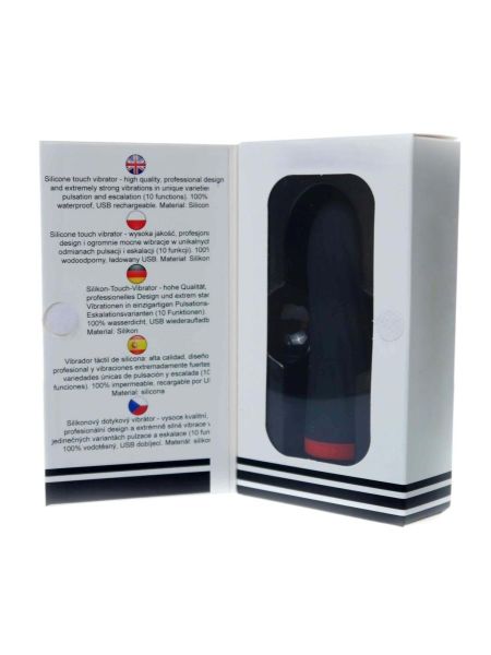 Mały mini wibrator Rechargeable Silicone Touch Vibrator - 8