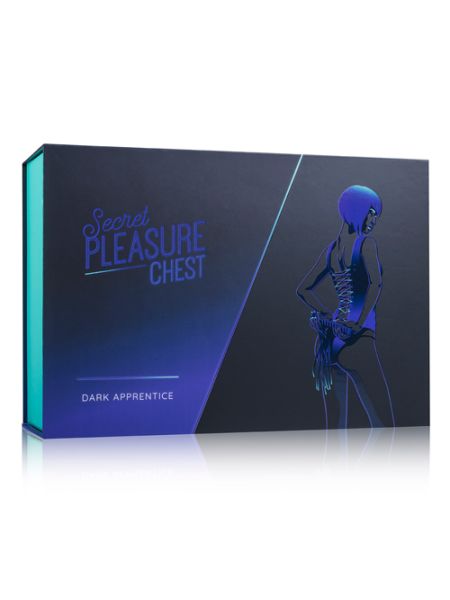 Zestaw BDSM kajdanki pejcz maska Secret Pleasure Chest - 7