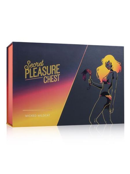 Zestaw BDSM kajdanki pejcz knebel Secret Pleasure Chest - 5