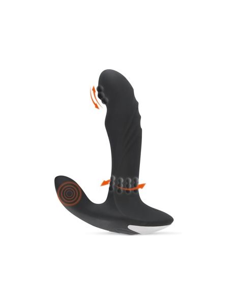 Masażer analny stymulator prostaty 7 trybów 16cm - 10