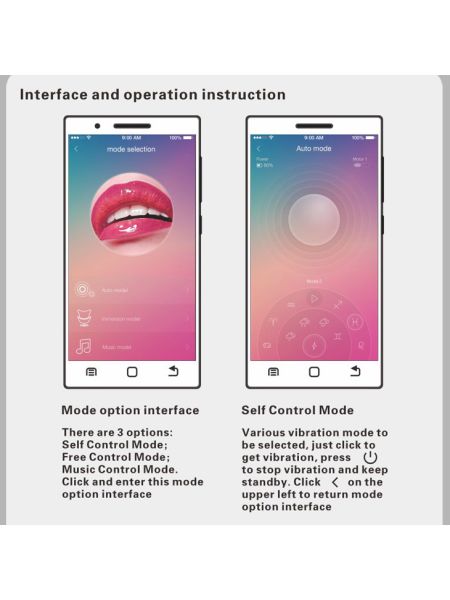 Wibrator dla par sterowany aplikacją Pretty Love August - 12