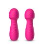 Mini masażer do łechtaczki ciała body wand Dazzle Pink - 9