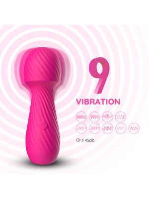 Mini masażer do łechtaczki ciała body wand Dazzle Pink