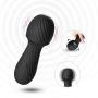 Mini masażer do łechtaczki ciała body wand Dazzle Black - 6