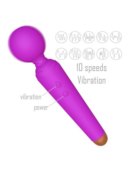 Masażer łechtaczki body wand Rechargeable Power Wand - 7