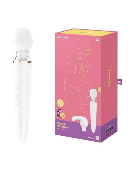 Masażer łechtaczki apka satisfyer double wand-er - 4