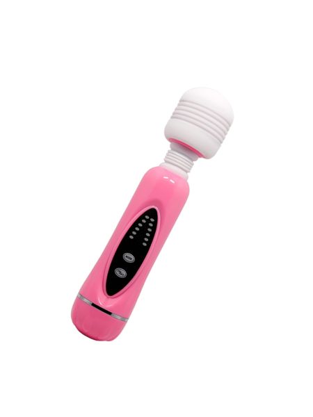 Masażer łechtaczki body wand różdżka z nakładkami - 5