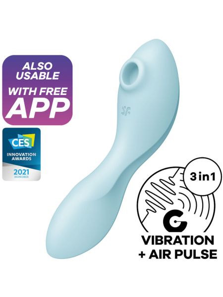 Masażer łechtaczki i punktu G Satisfyer Curvy Trinity 5+ - 3