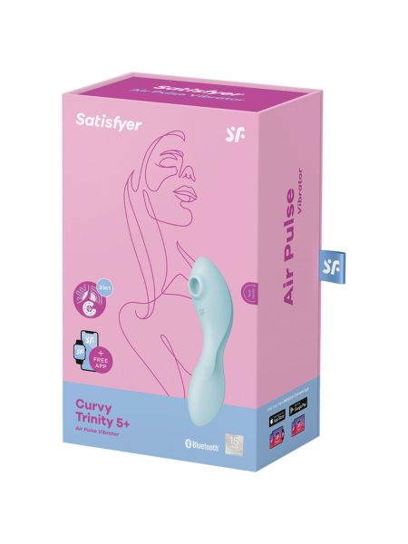 Masażer łechtaczki i punktu G Satisfyer Curvy Trinity 5+ - 4