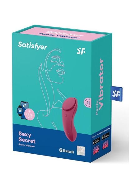 Masażer łechtaczki do majtek satisfyer sexy secret - 2