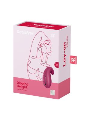 Masażer łechtaczki Satisfyer Dipping Delight Berry - image 2