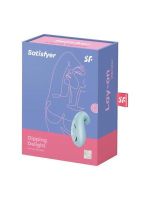 Masażer łechtaczki Satisfyer Dipping Delight Blue - image 2