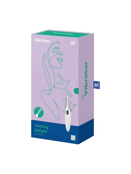 Precyzyjny masażer łechtaczki satisfyer twirling delight - 7