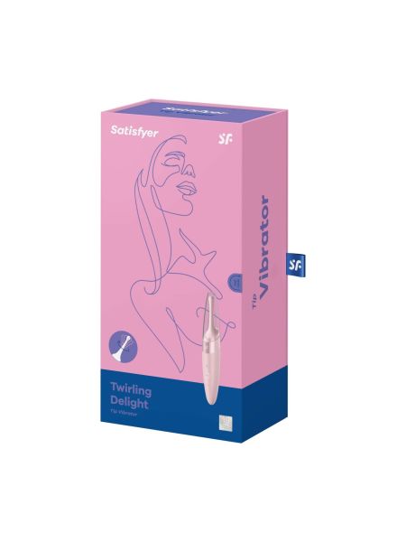 Precyzyjny masażer łechtaczki satisfyer twirling delight - 6