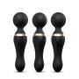 Masażer łechtaczki i ciała różdżka body wand Freeza Black - 9