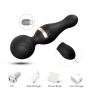 Masażer łechtaczki i ciała różdżka body wand Freeza Black - 5