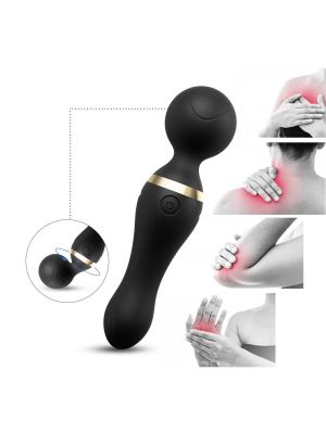 Masażer łechtaczki i ciała różdżka body wand Freeza Black - image 2