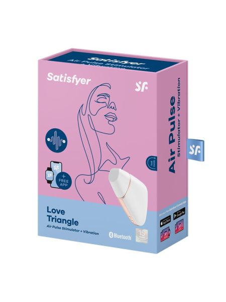 Powietrzny masażer łechtaczki Satisfyer Love Triangle - 7