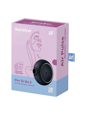 Wibrujący masażer bezdotykowy Satisfyer Pro To Go 3 - image 2