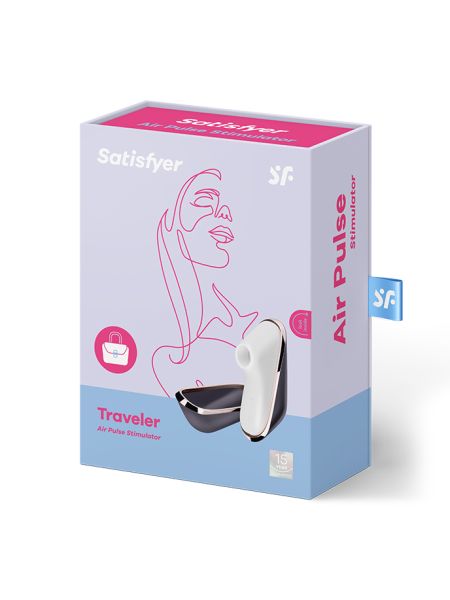 Bezdotykowy masażer łechtaczki Satisfyer Traveler