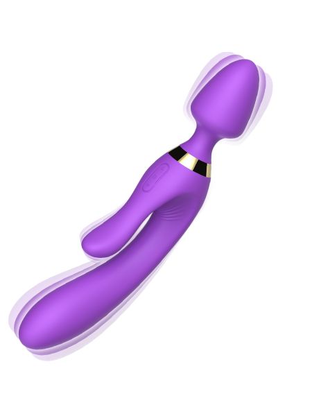 Masażer różdżka wibrator królik 9 trybów 23 cm sex - 3