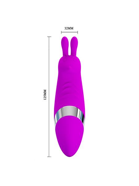 Masażer sex stymulator do łechtaczki 12trybów 12cm - 6