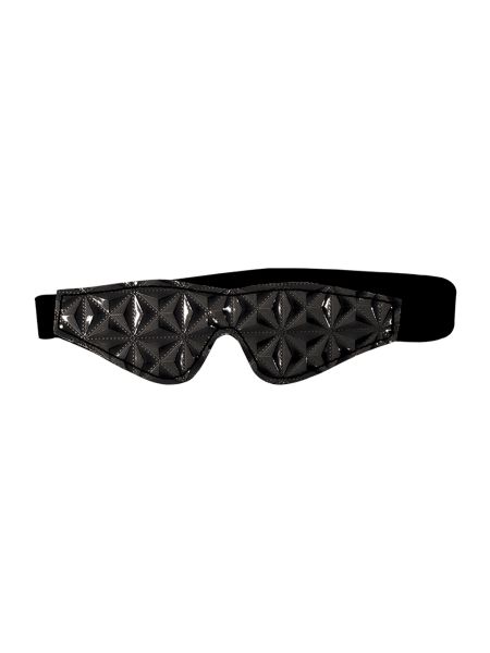 Maska-SINFUL BLINDFOLD BLACK - 2