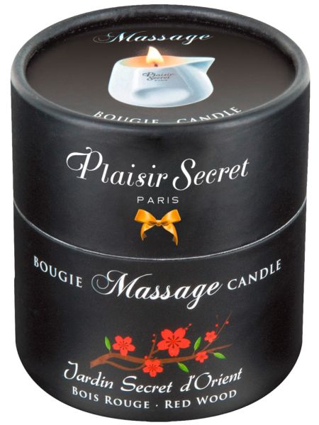 Massage Candle Red Wood 80 ml - 2