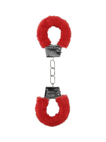 Beginner"s Handcuffs Furry - Red - 5