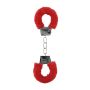 Beginner"s Handcuffs Furry - Red - 6