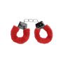 Beginner"s Handcuffs Furry - Red - 8